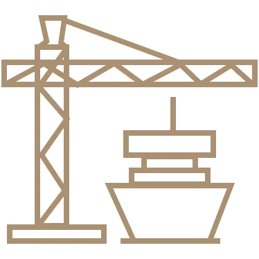 V-Shipping shipbuilding icon Shipbuilding icon