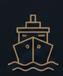 V-Shipping vessel expertise icon Vessel expertise icon