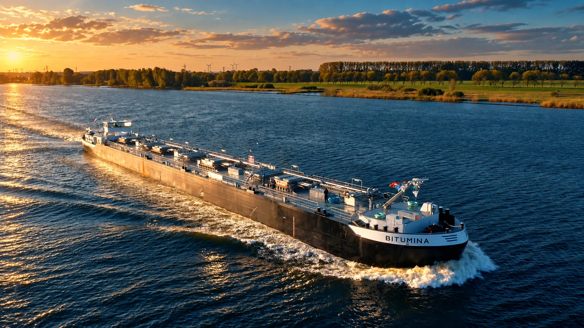 Bitumina I high-temperature Type C tanker by V-Shipping