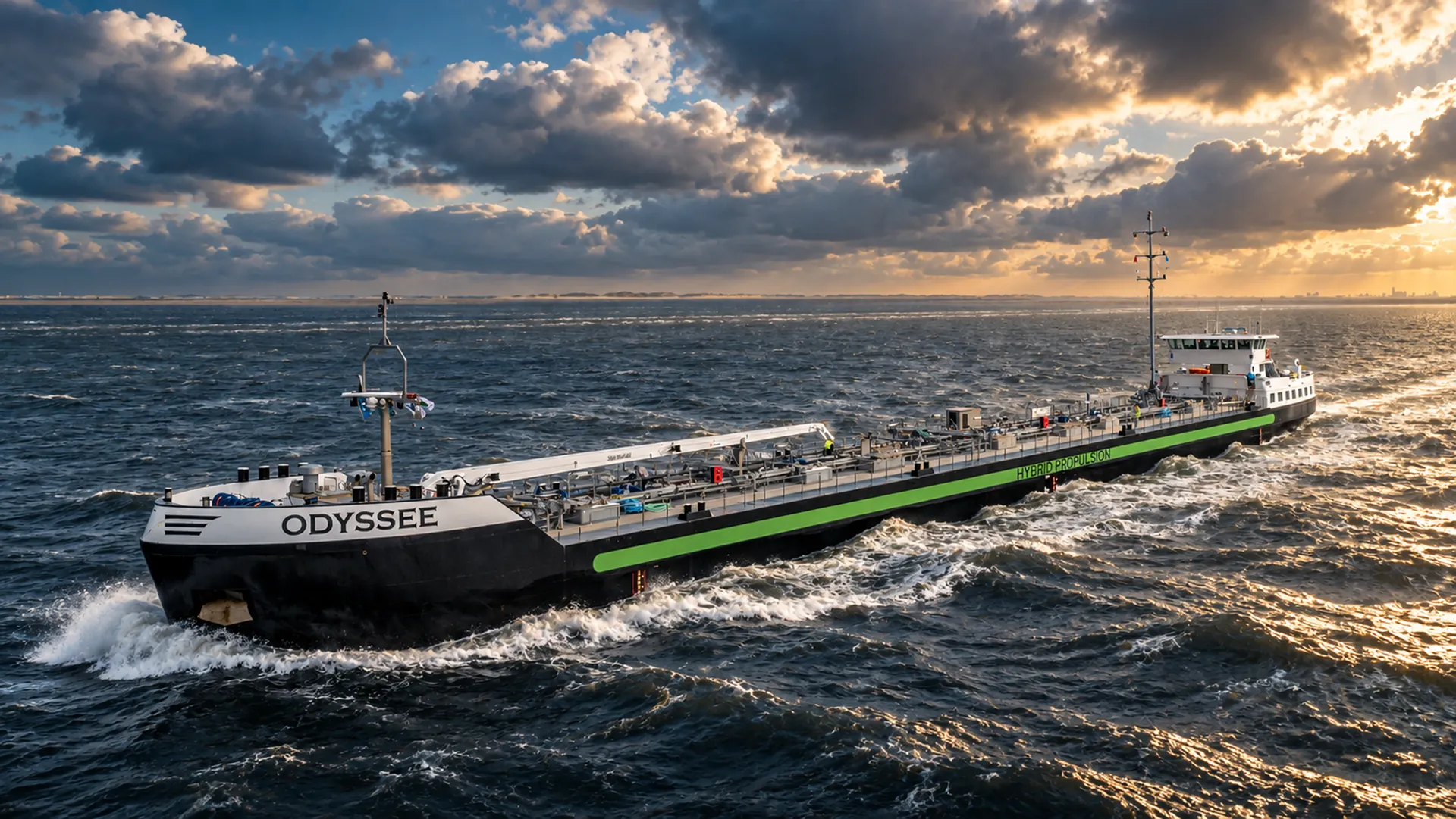 Odyssee hybrid Type C tanker by V-Shipping